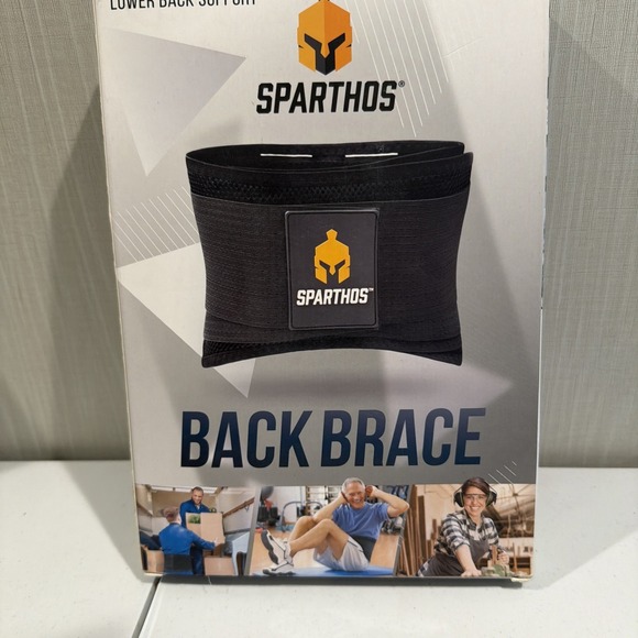 Sparthos Other - Sparthos Back Brace for Lower Back Support Sz Small New Open Box